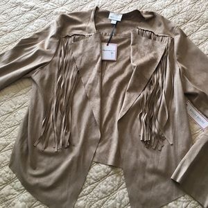 Bisou bisou fringe jacket  western style large